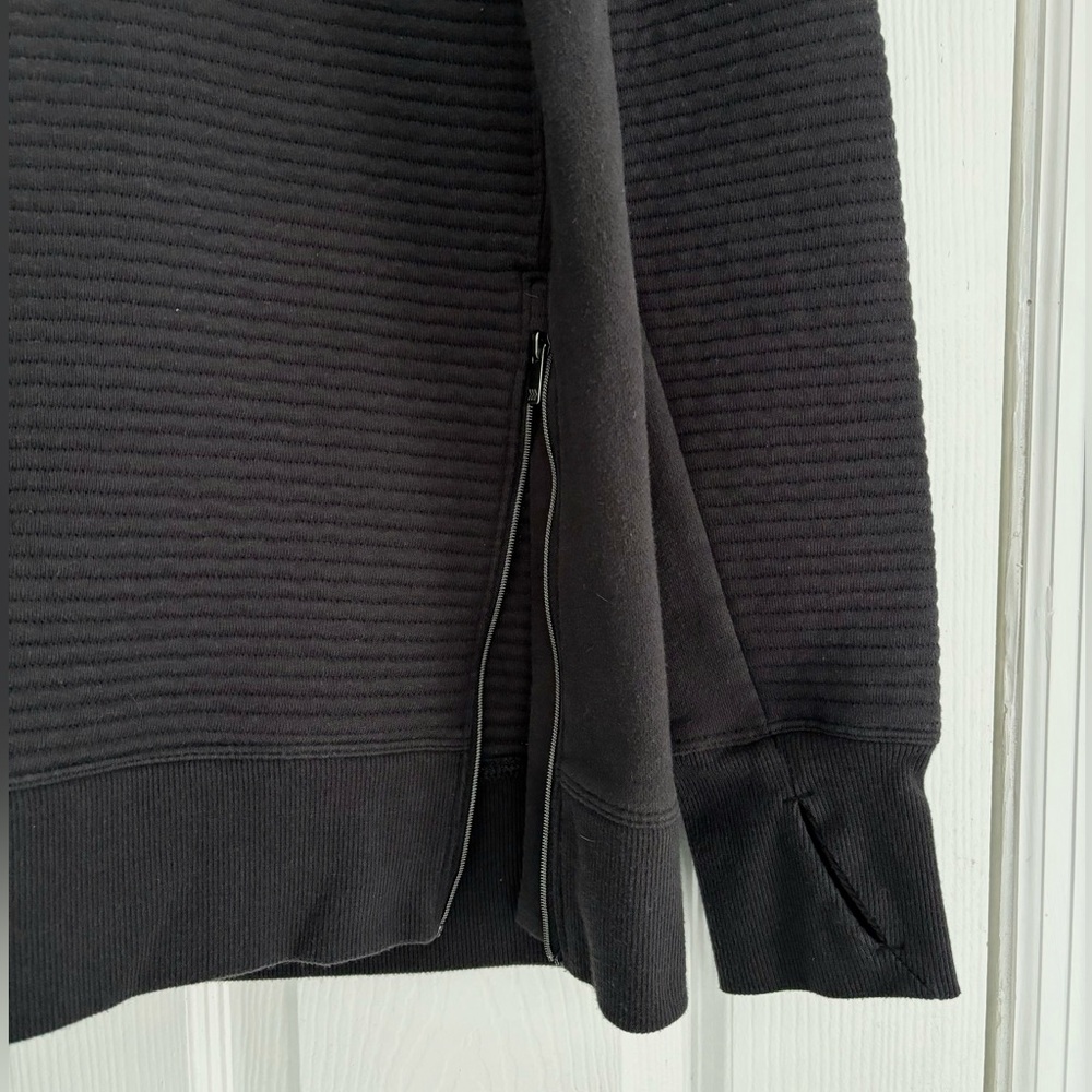 All In Motion Ribbed Funnel-Neck Sweatshirt - Picture 2 of 4